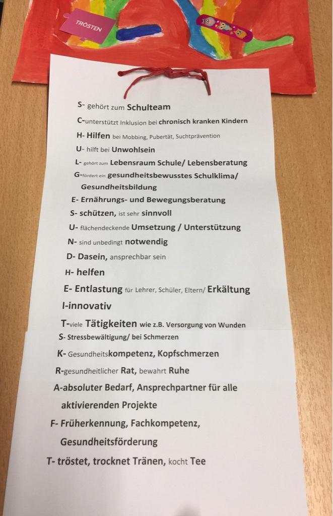 Schulgesundheitskraft Schulgesundheitskraft