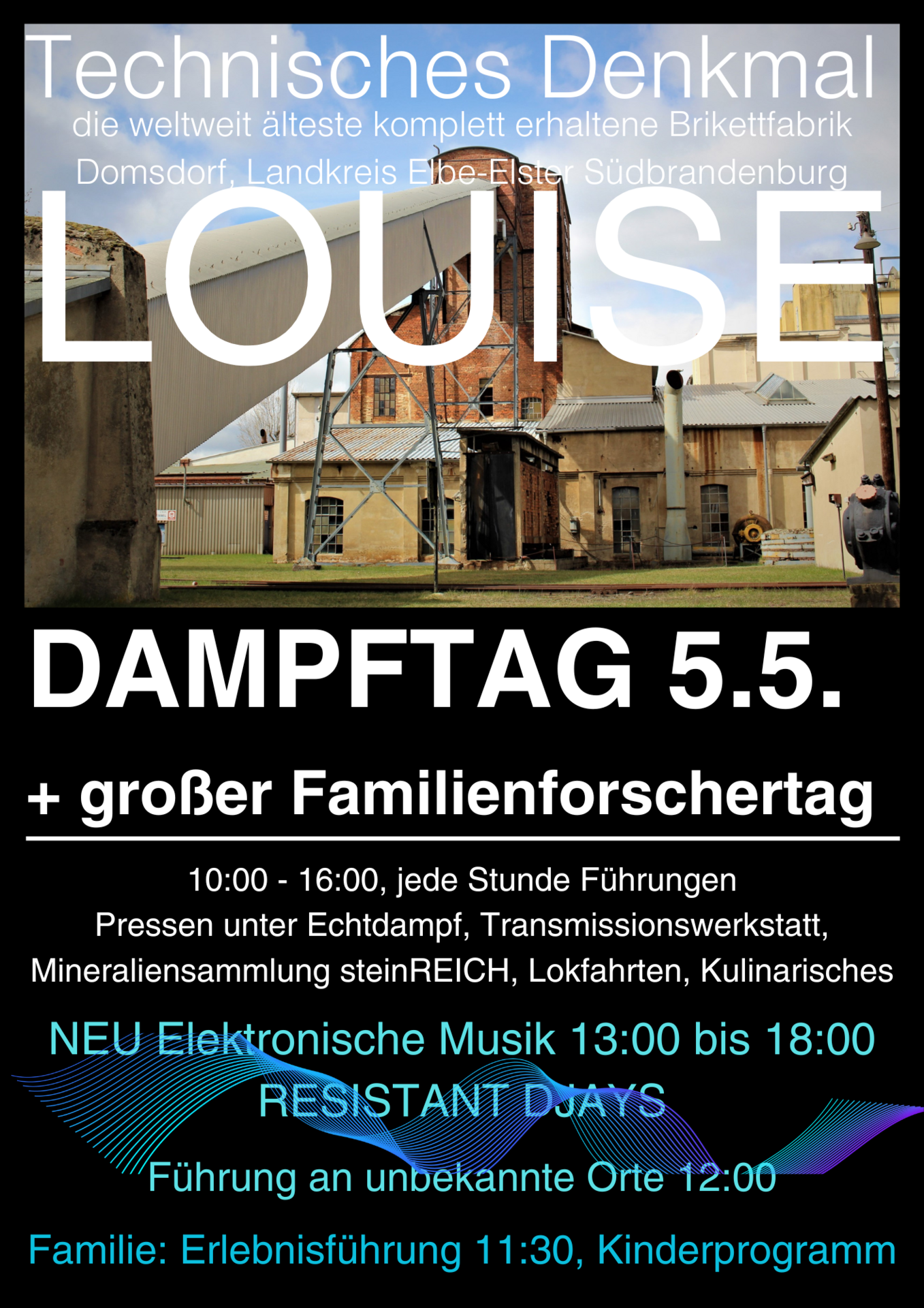 Poster Dampftag 5.5.23 (210 × 297 mm)
