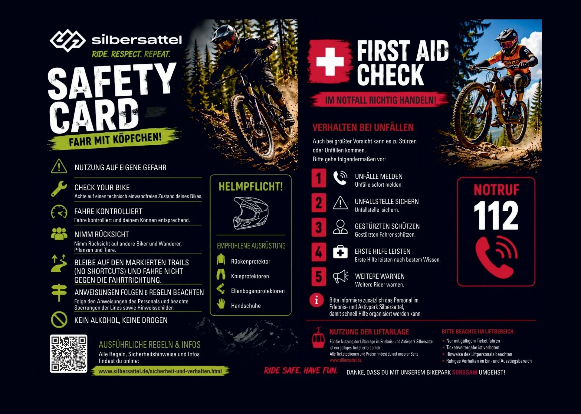 Safety Card