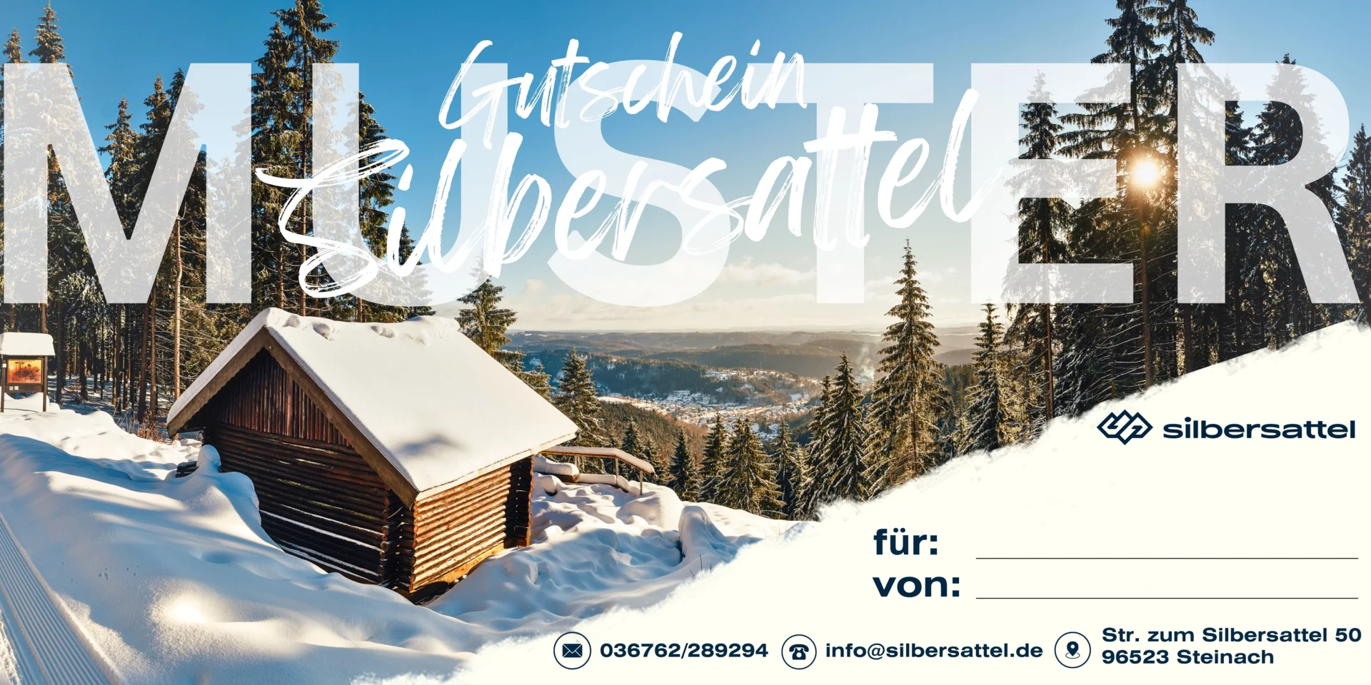 Gutschein-Muster