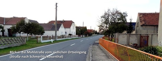 Mühlenstraße Steigung