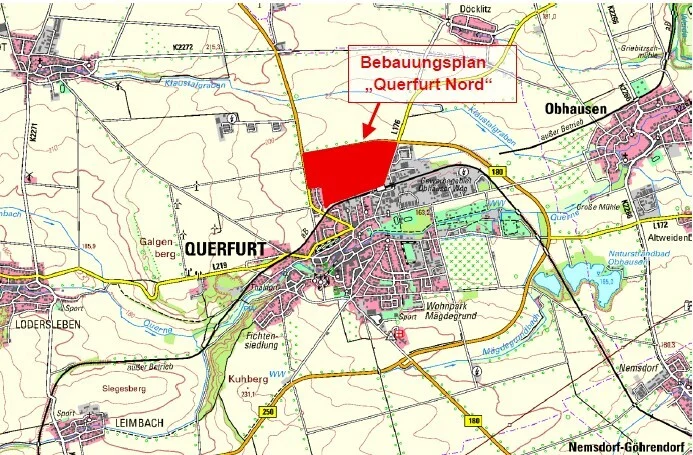 Planungsgebiet Querfurt Nord