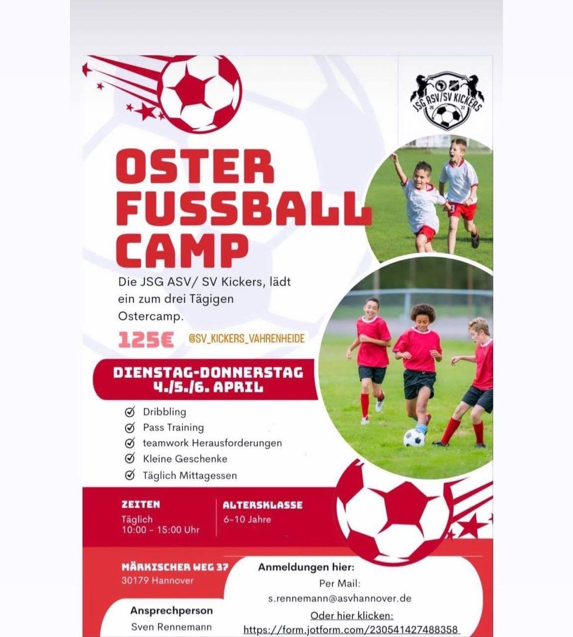 Osterfußballcamp
