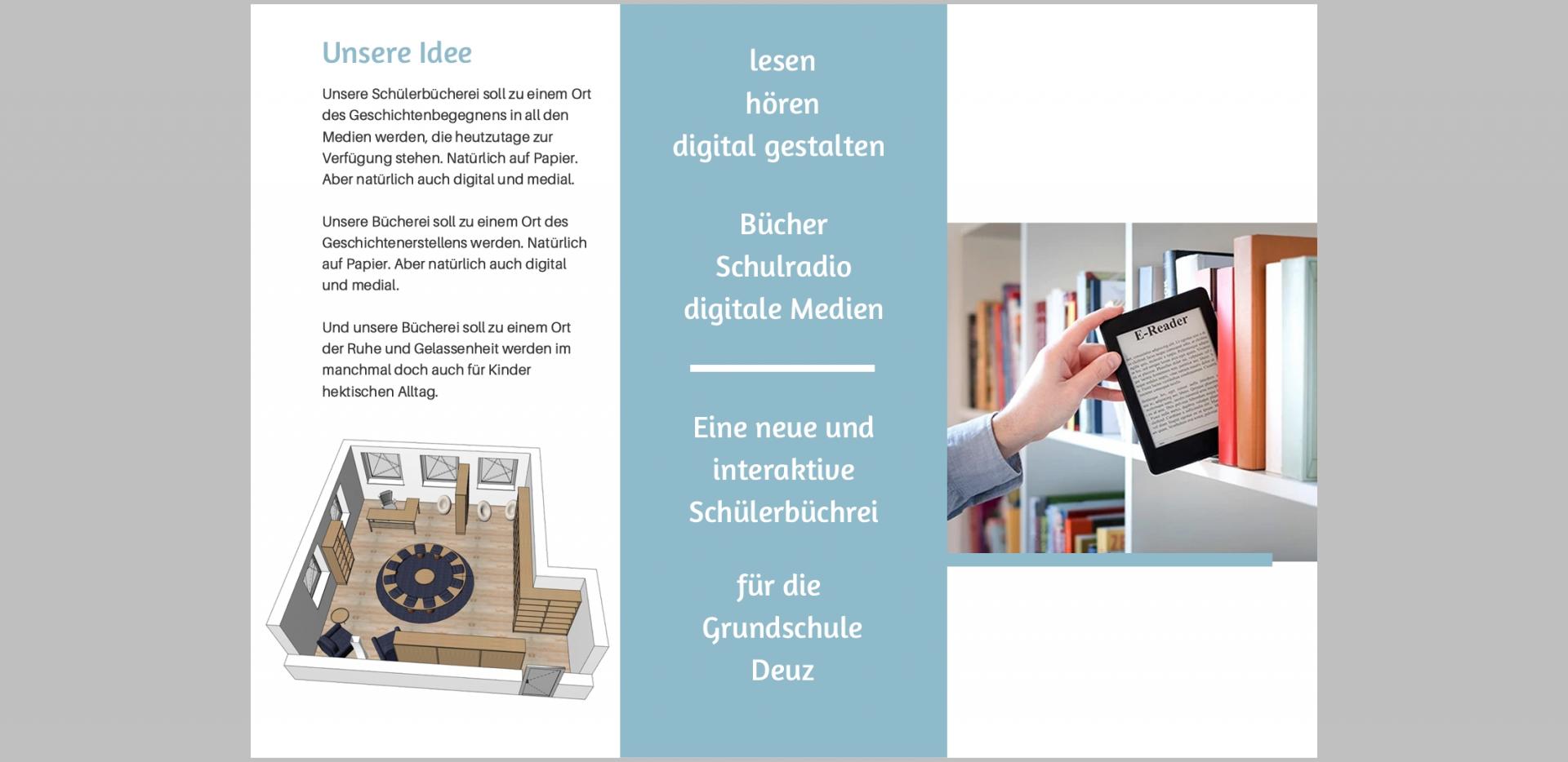 Neue Bücherei Flyer 1