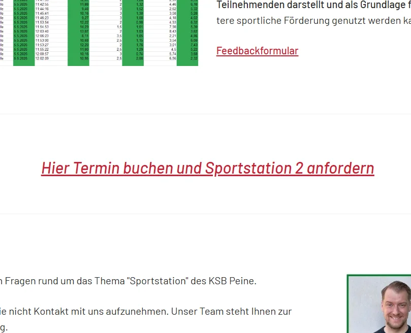 Buchung Bild