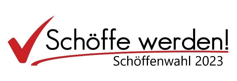 Logo Schöffenwahl 2023