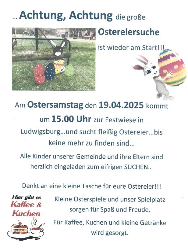 Ostereiersuche