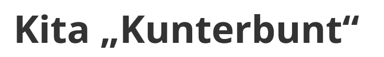 KITA Kunterbunt