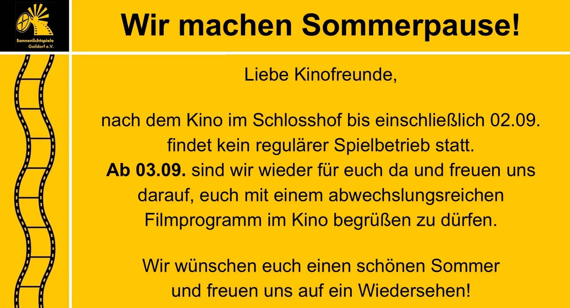 Sommerpause