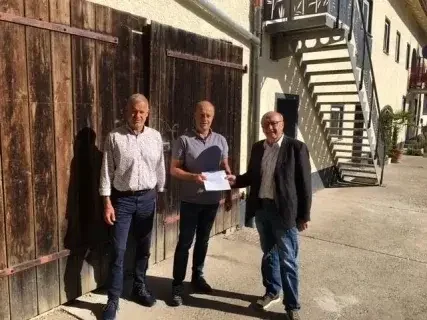 Bescheiduebergabe