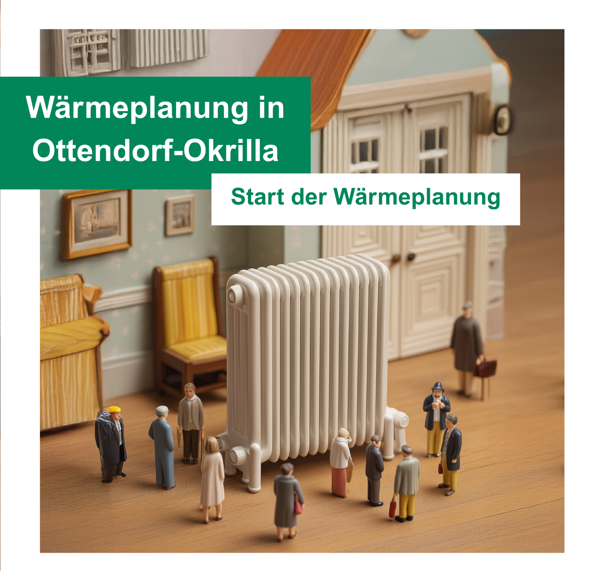 Vorschaubild für die Kommunale Wärmeplanung der Gemeinde Ottendorf-Okrilla