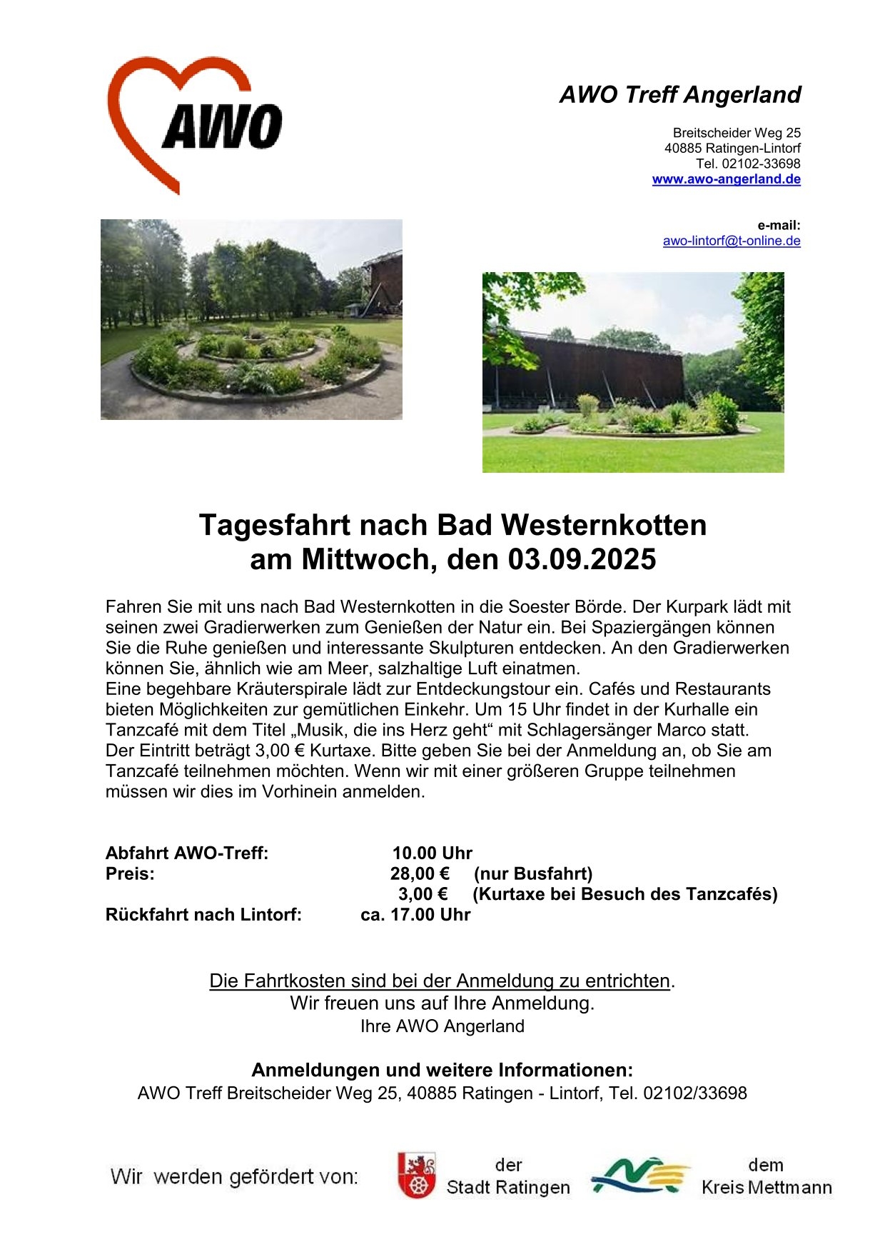 Fahrt Bad Westernkotten