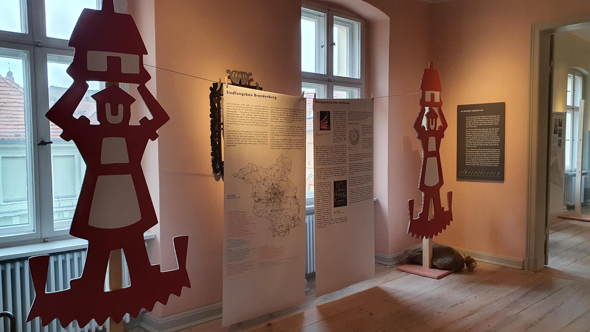 Blick in die Wechselausstellung, Foto: (c) Museum Neuruppin