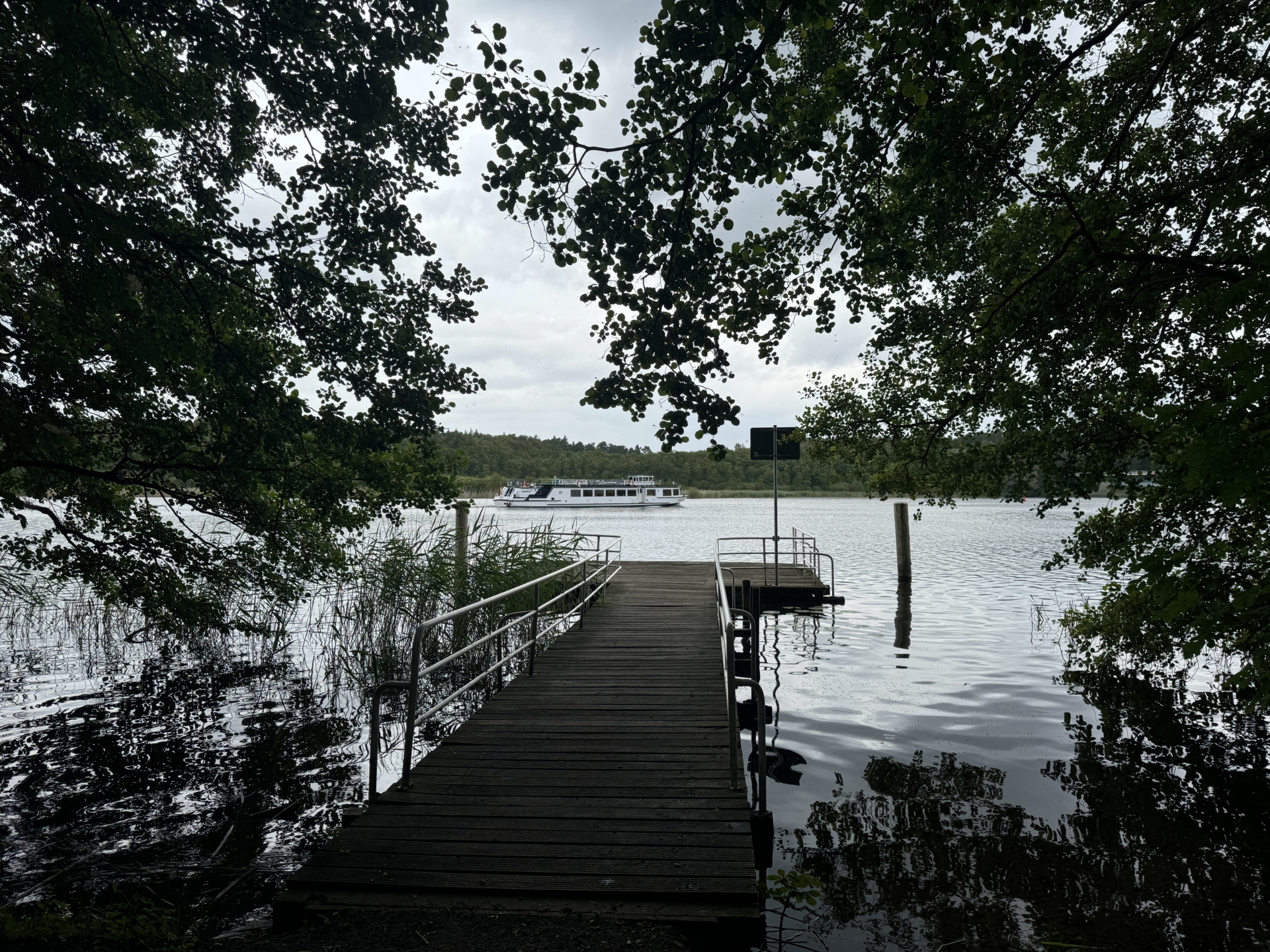 Foto von der Anlegestelle