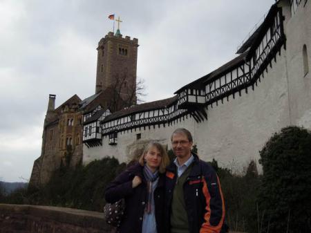 (Pfarrer Christoph Hillebrand mit Ehefrau Susanne)
