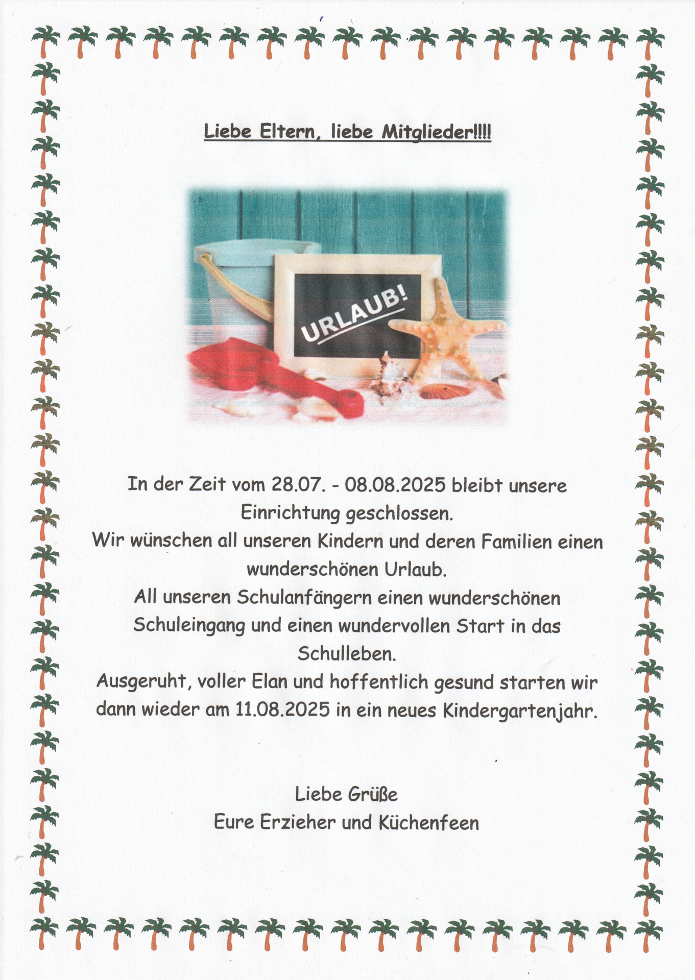Urlaub 2025