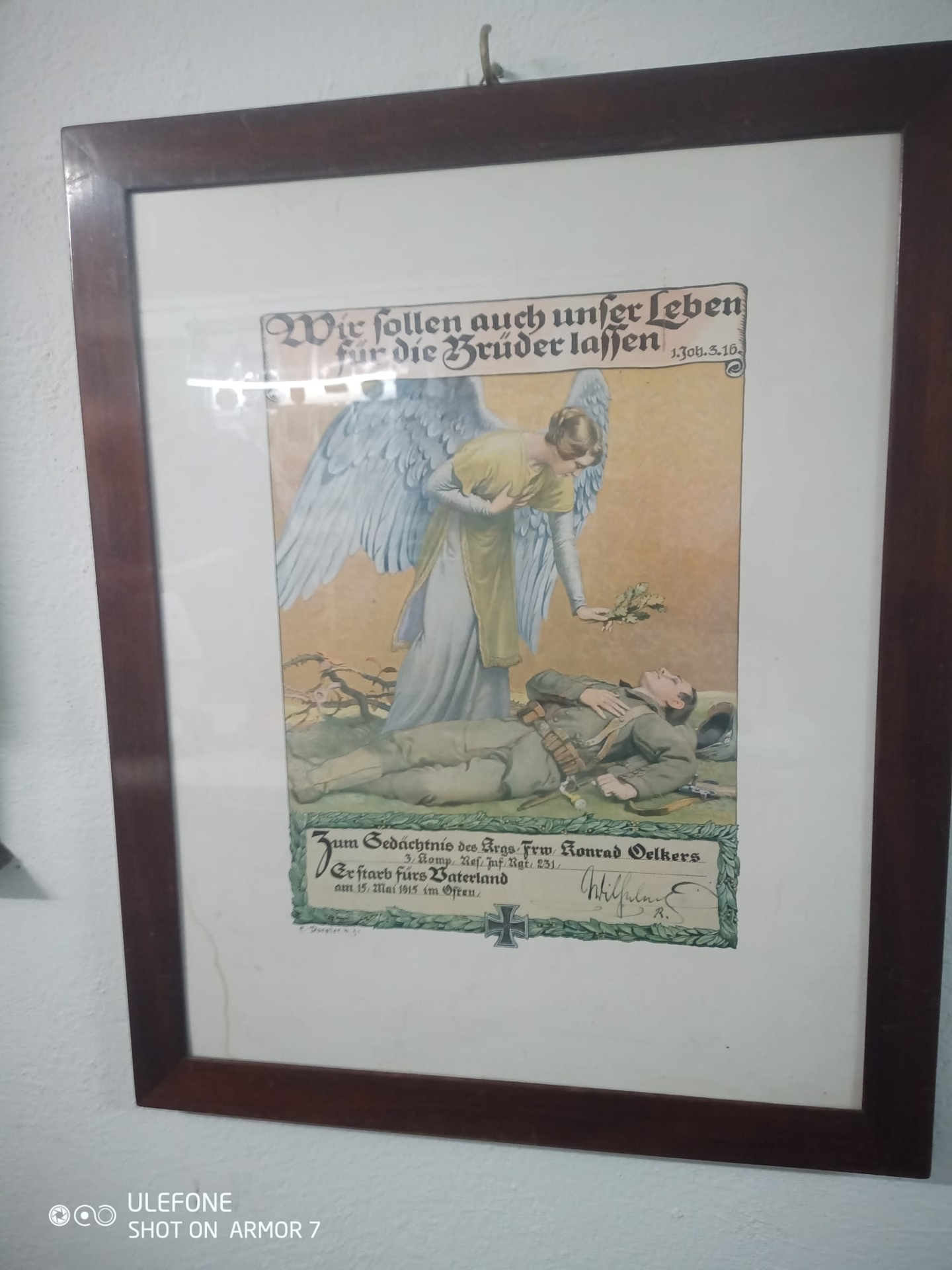 Abbildung 2: Rememberance for the fallen soldier