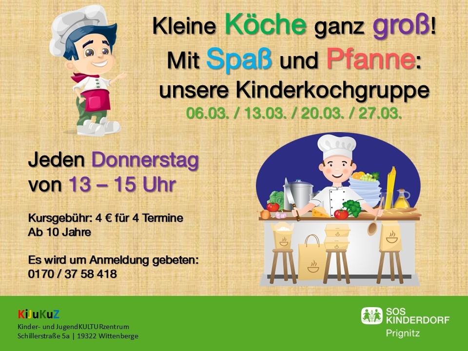 Kinderkochgruppe SOS