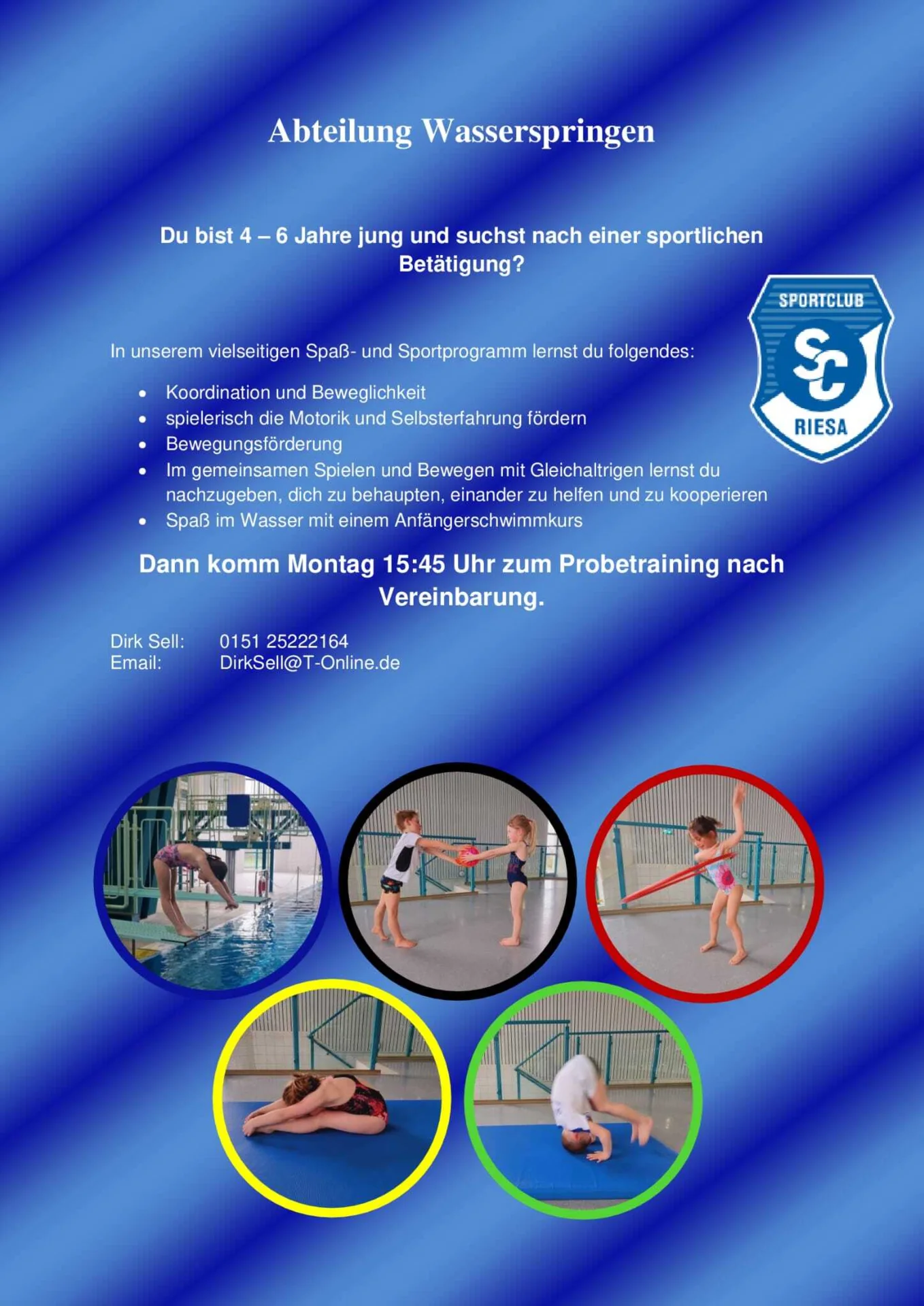 Einladung Probetraining