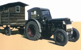 historischer Traktor