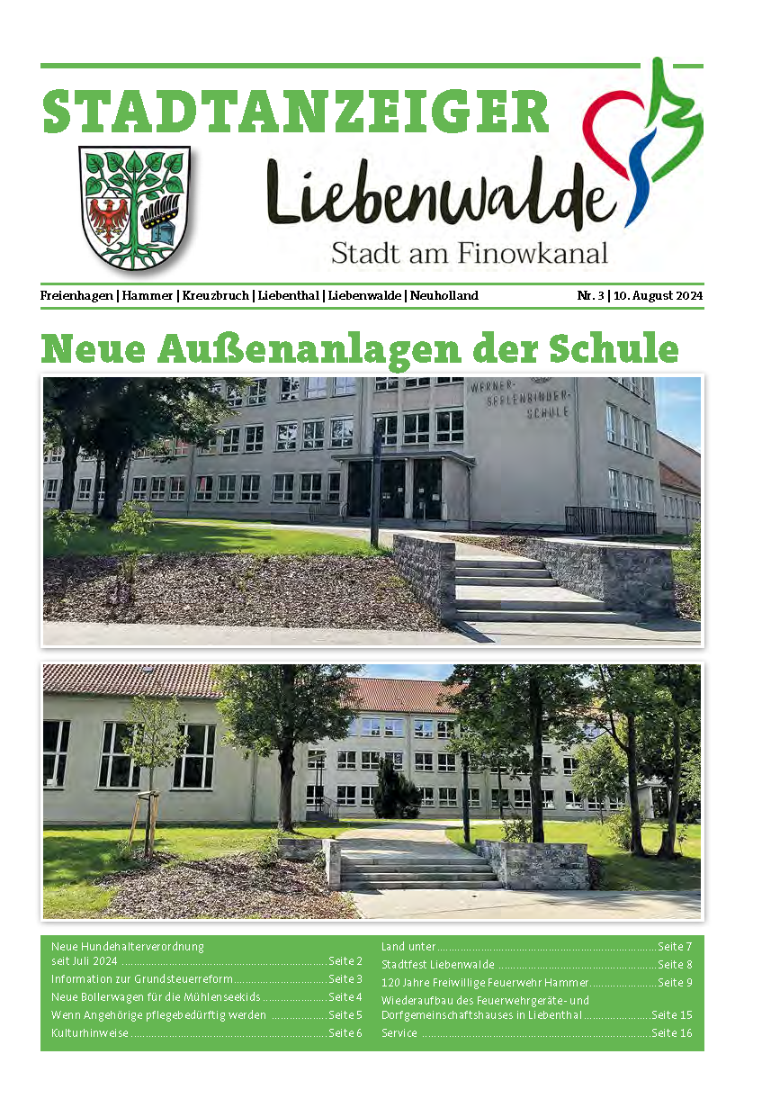 Liebenwalde Stadtanzeiger