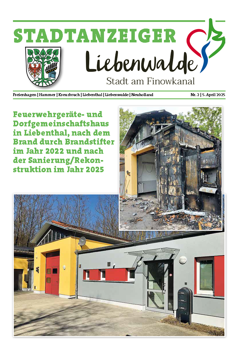 Liebenwalde Stadtanzeiger