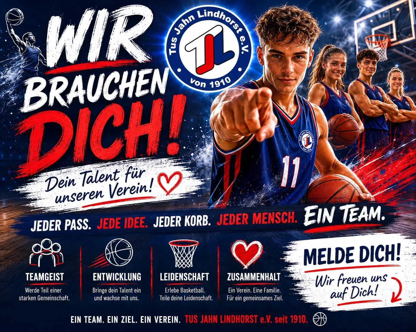 Wir brauchen dein Talent