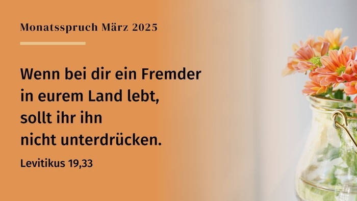 3. Mose 19,33
