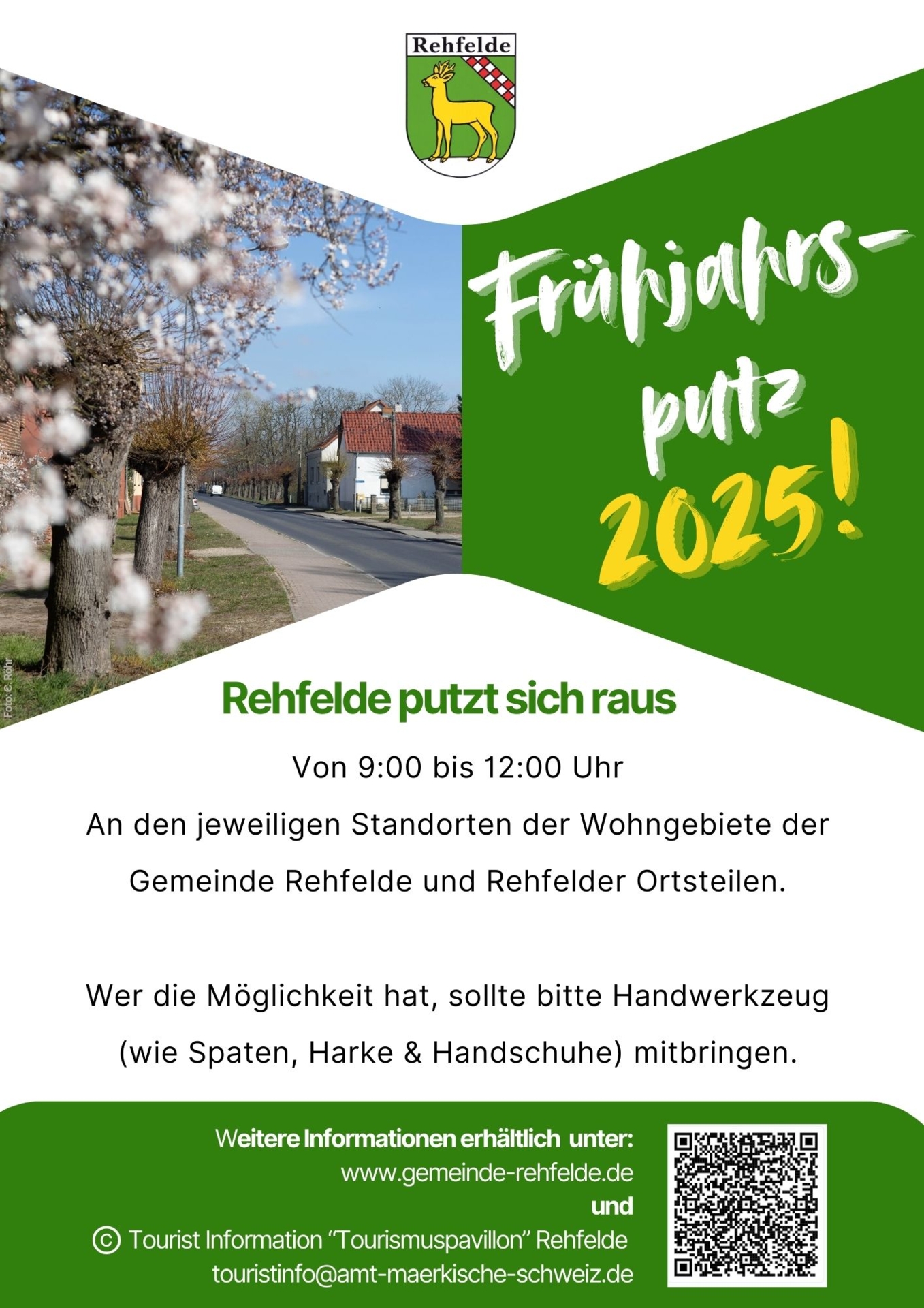 Flyer Frühjahrsputz 2025