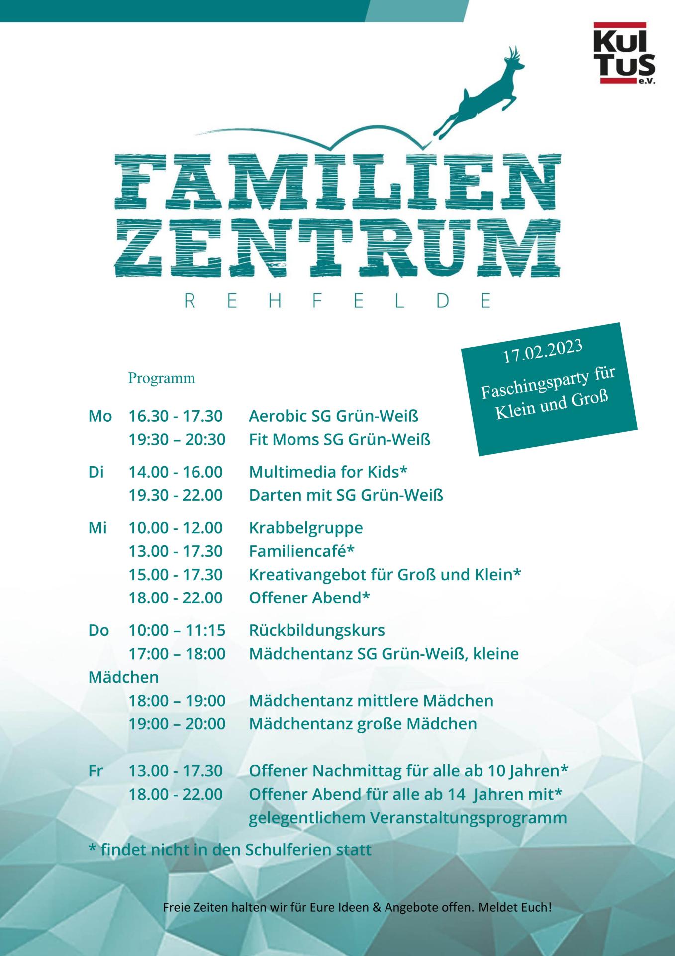 FamilienZentrum_Agenda