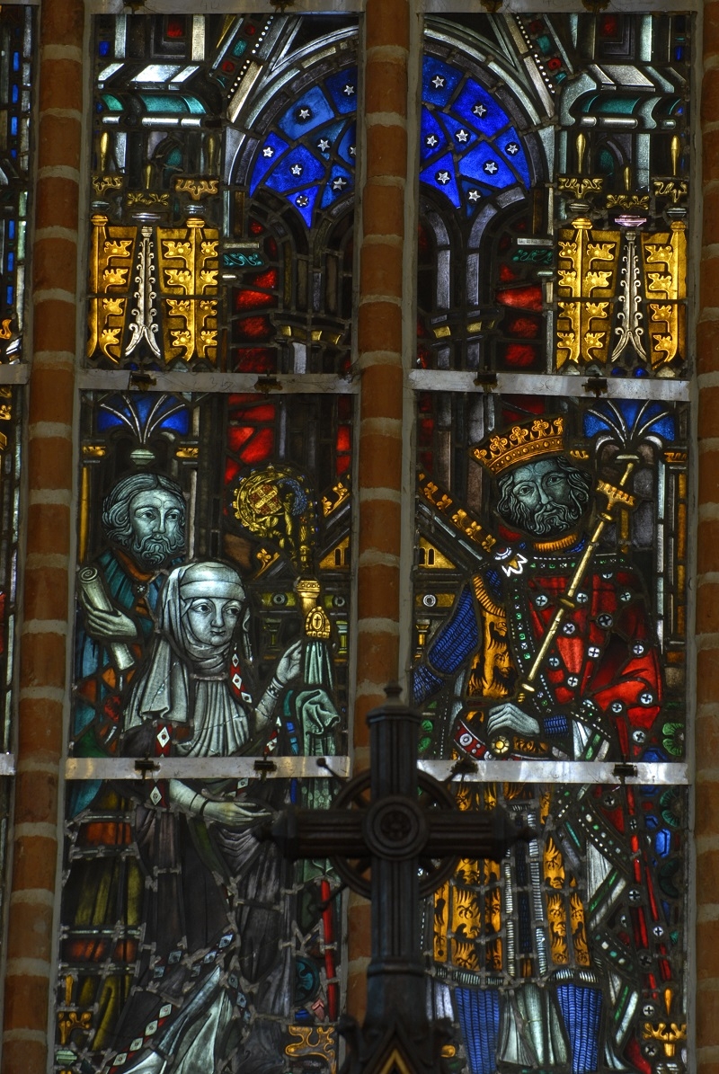 Fenstermalerei im Klosterstift Heiligengrabe