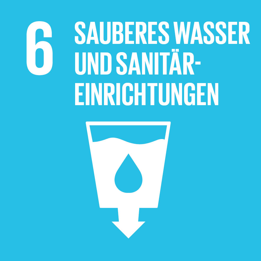Sauberes Wasser und Sanitäteinrichtungen