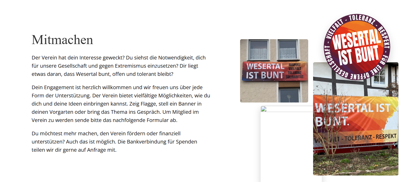 mitmachen