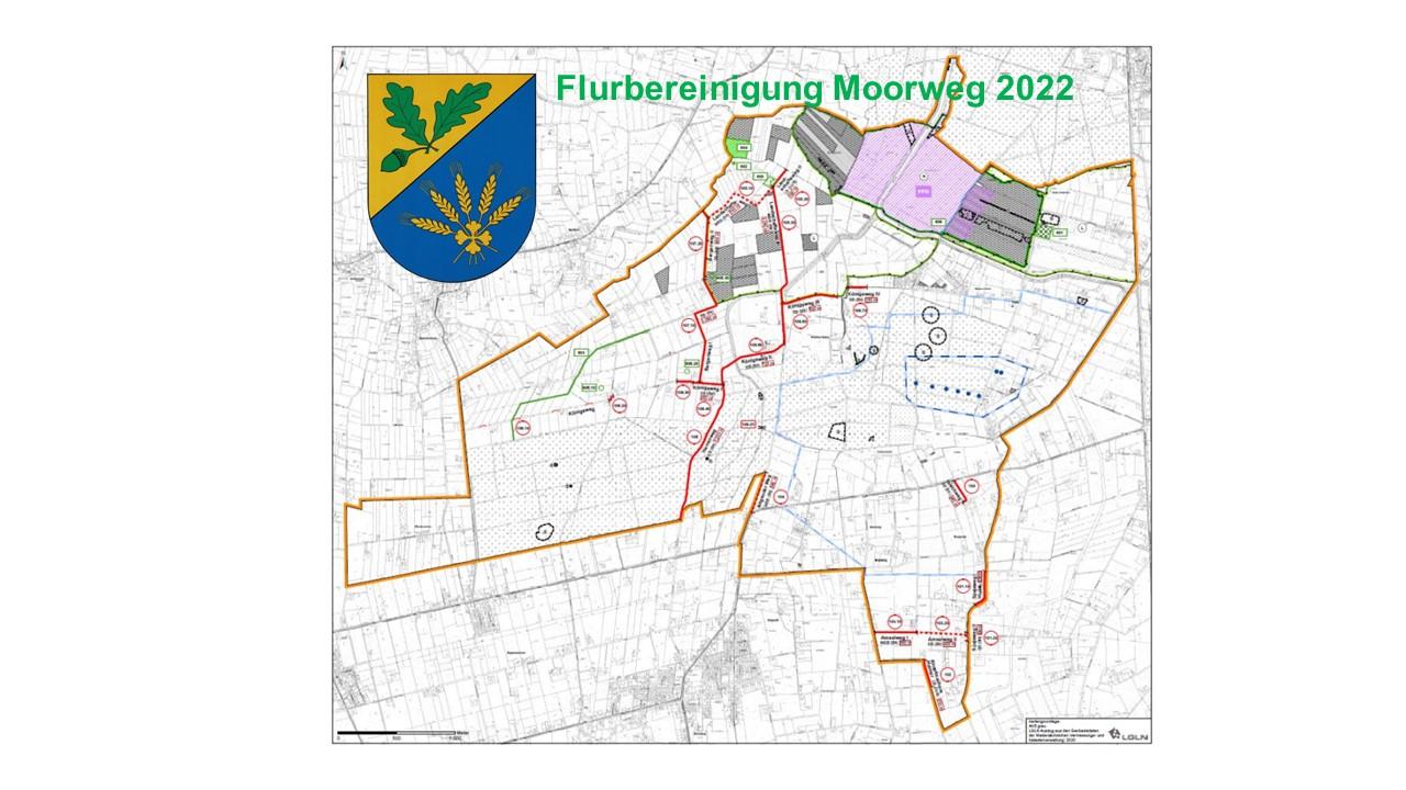 Flurbereinigung Moorweg 2022