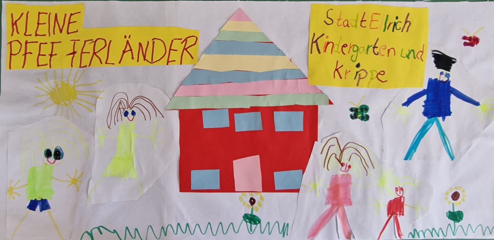 Bild gemalt Kindergarten