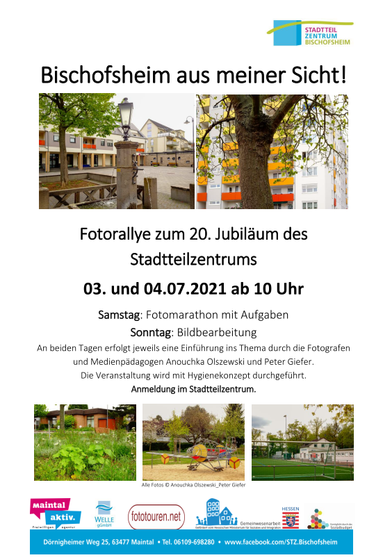 Jubiläumsveranstaltung 20 Jahre Stadtteilzentrum Bischofsheim Jubiläumsveranstaltung 20 Jahre Stadtteilzentrum Bischofsheim