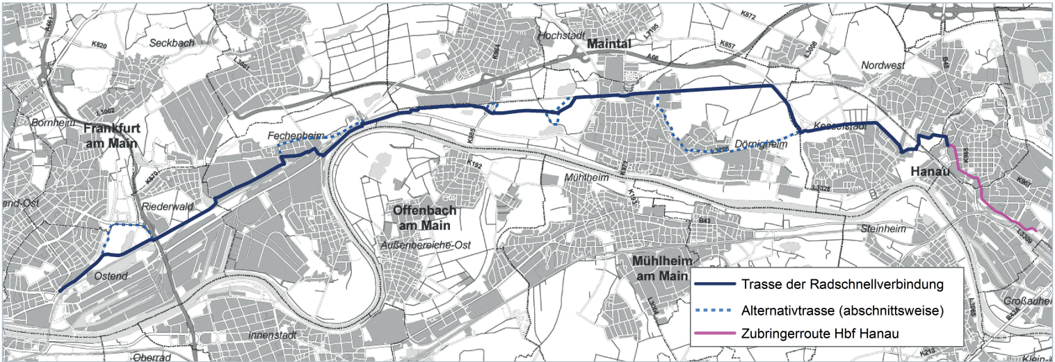 Radschnellwegtrasse