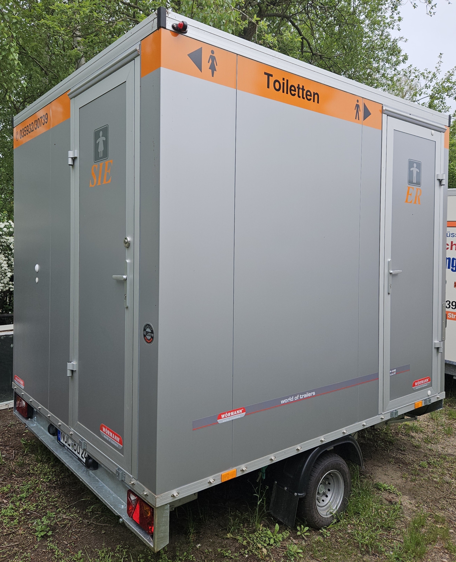 Toilettenwagen 1+1/klein