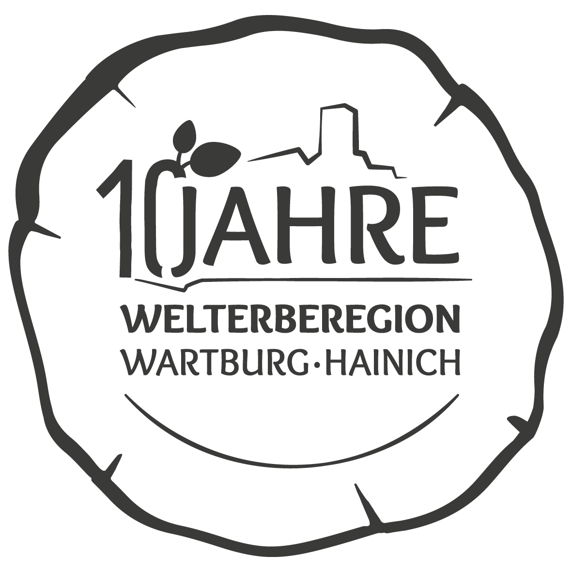 WER-21-07 10 Jahre WER Logo sw