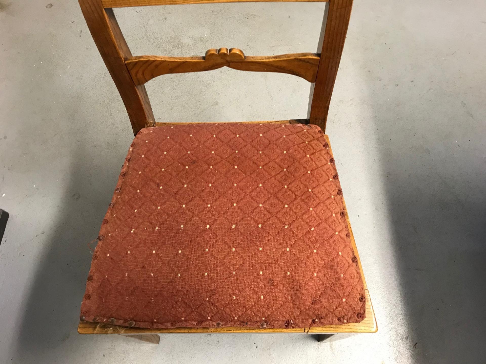 Stuhl alter Sitz