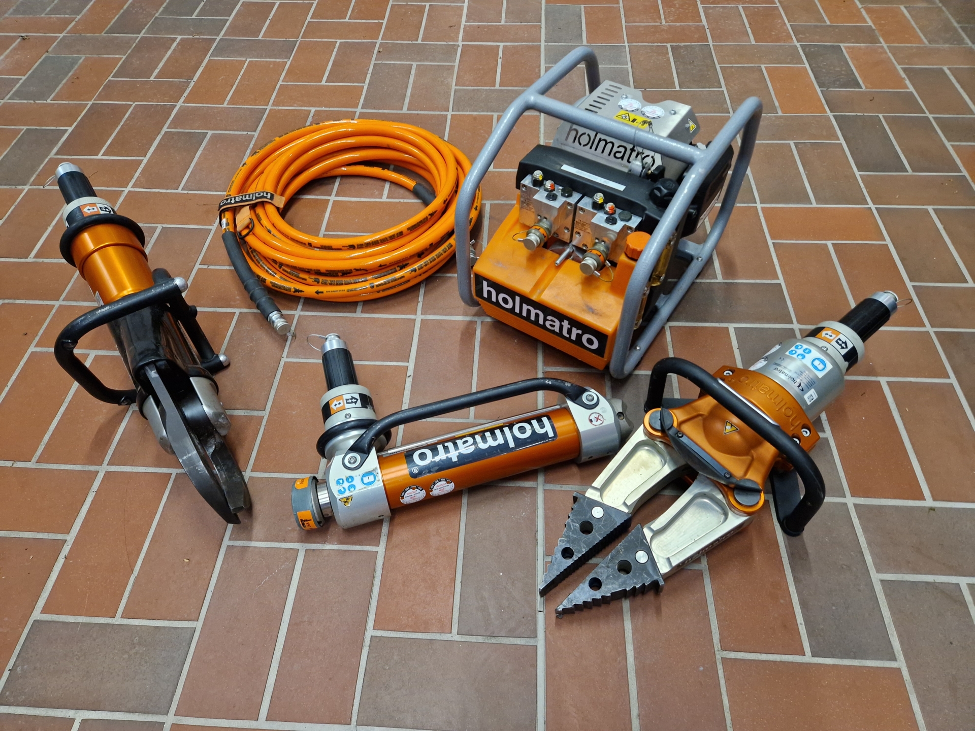 Hydraulischer Rettungssatz