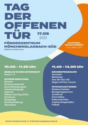 Plakat Tag der offenen Tür 2025