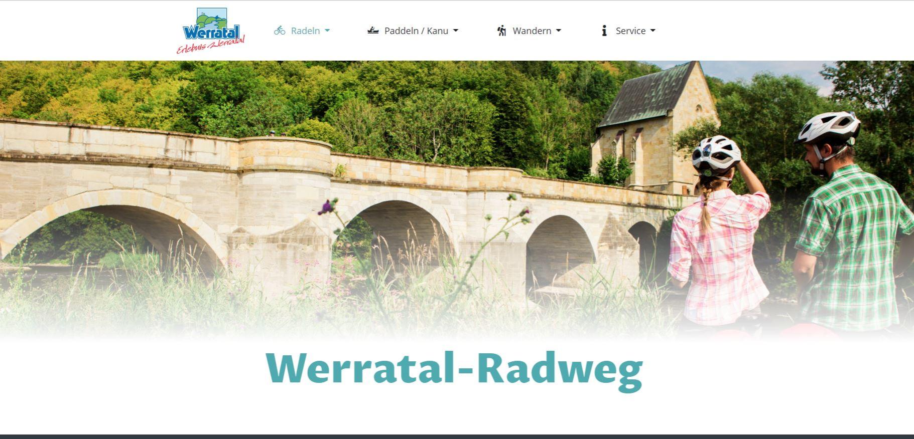 Werratal Radweg Homepage