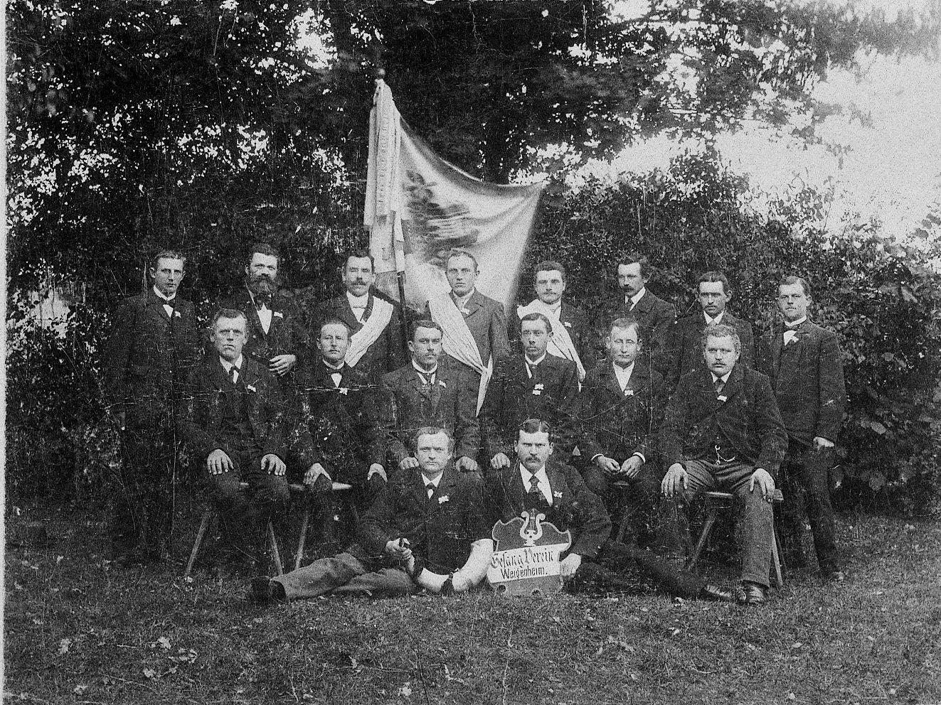 Gruppenbild 1898 MGV
