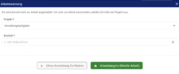 PZF Anmeldung