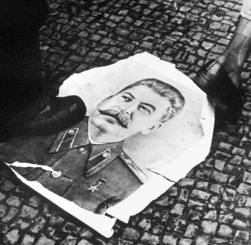 Stalin am Boden