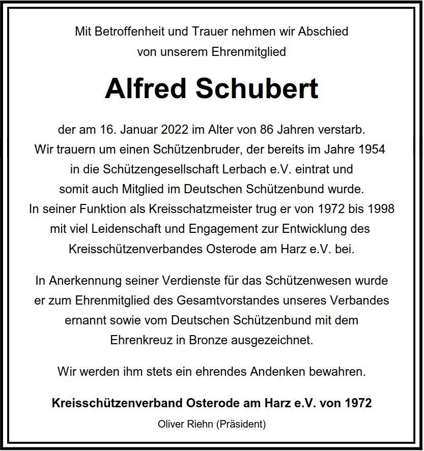 Alfred Schubert