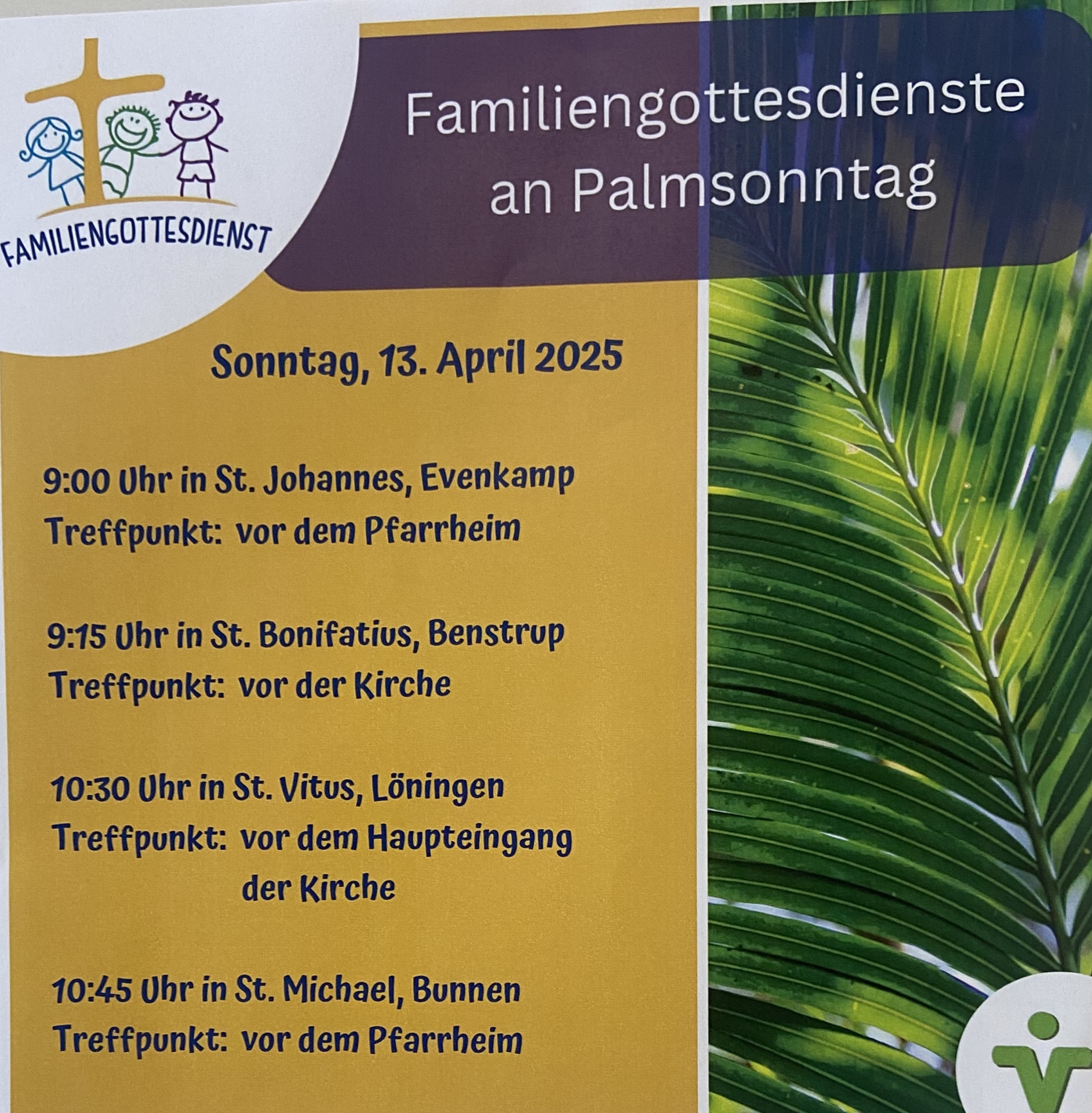 Palmsonntag 2025