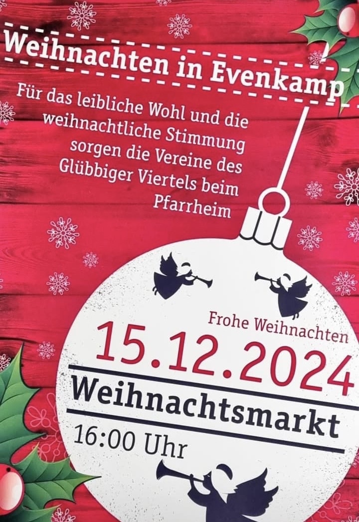 WEihanchtsmarkt Evenkamp Landjugend