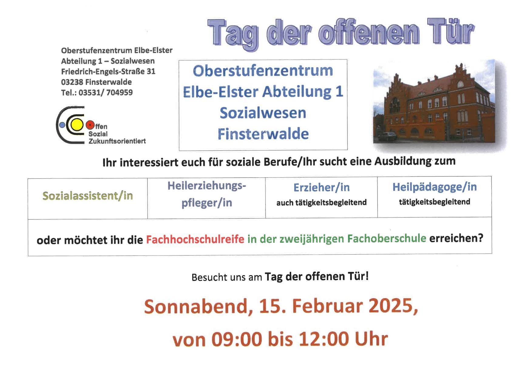 OSZ Fiwa Tag der offenen Tür
